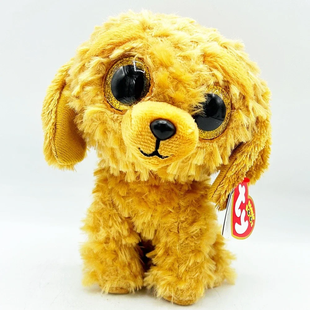 Ty Beanie Boos Noodles Golden Poodle Dog 6